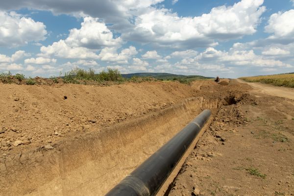 Gas Line Trenching Service