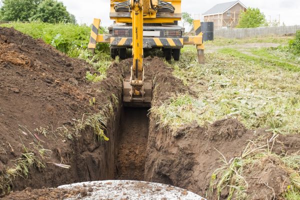 Drainage Trench Installation in Duluth