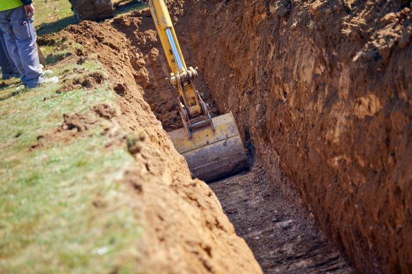 Ditch Excavation in Duluth