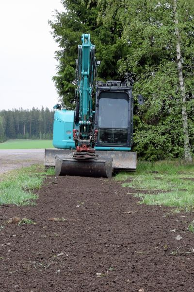 Backhoe Grading in Duluth