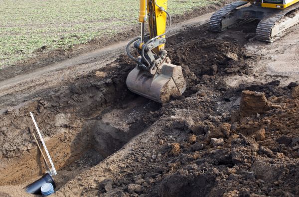 Backhoe Trenching in Duluth