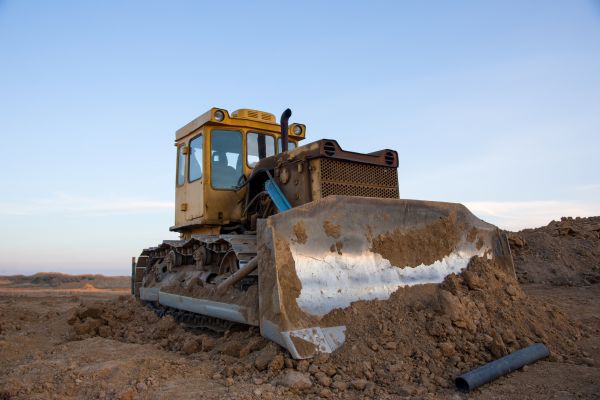 Bulldozer Land Grading in Duluth