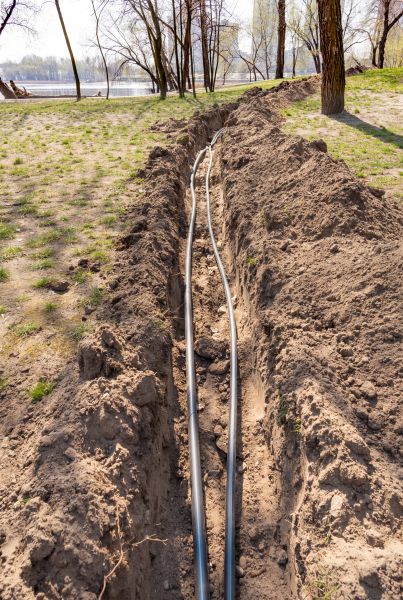 Irrigation Trenching in Duluth