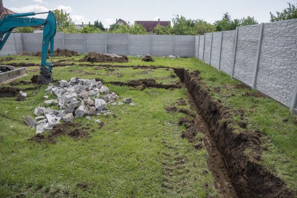 Footer Trenching in Duluth
