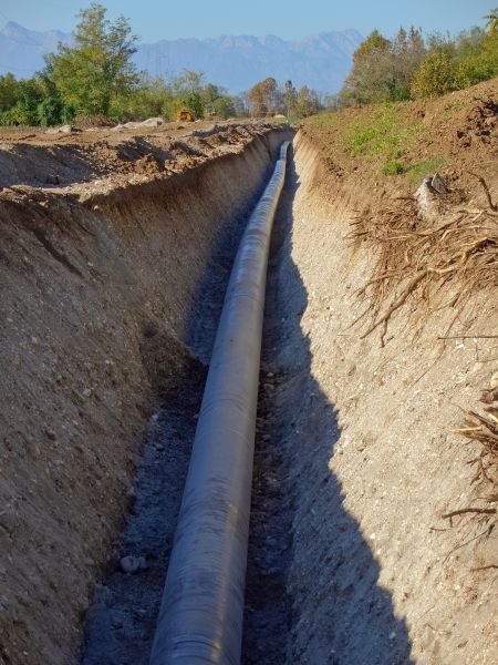Gas Pipe Trenching in Duluth